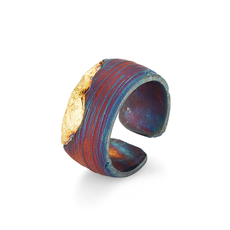 Golden Veil Ring
